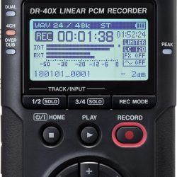 TASCAM DR-40X front XY